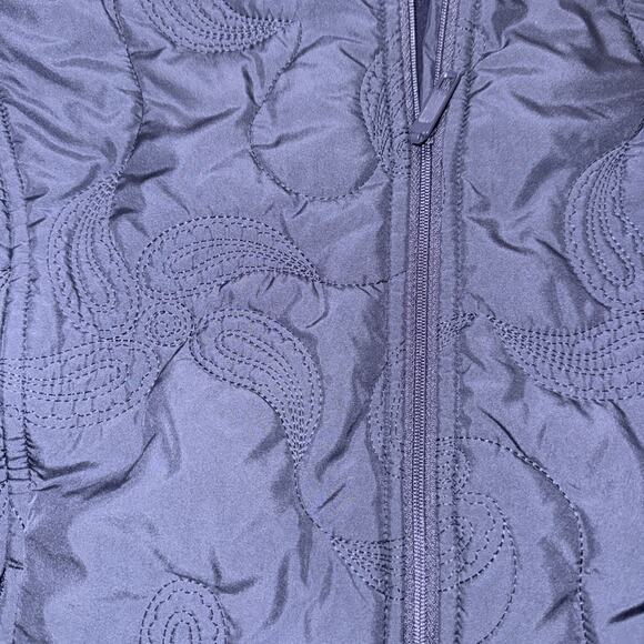 Pendleton Women’s Quilted Fleece Lined Zip Puffer Vest Paisley Brown Size SM - Picture 1 of 4